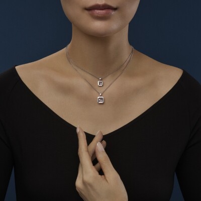 Pendentif Chopard Happy Diamonds Square