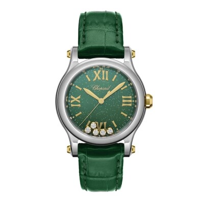 Montre Chopard Happy Sport verte