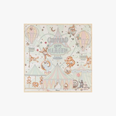 Foulard Chopard Happy Circus Light White