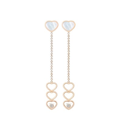 Boucles d'oreilles Chopard Happy Diamonds