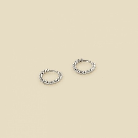 Les boucles d'oreilles argent Alia