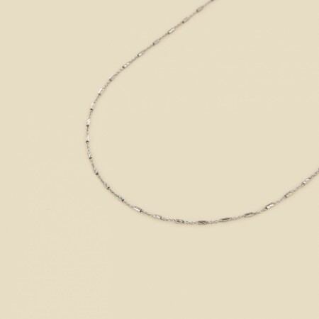 Le collier argent Lia