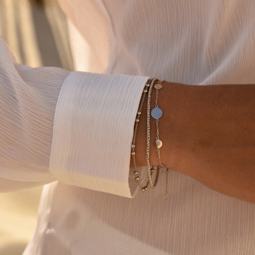 Le bracelet Argent Rosa