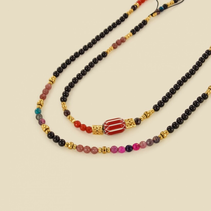 Le collier sautoir Rosekafé Harmony