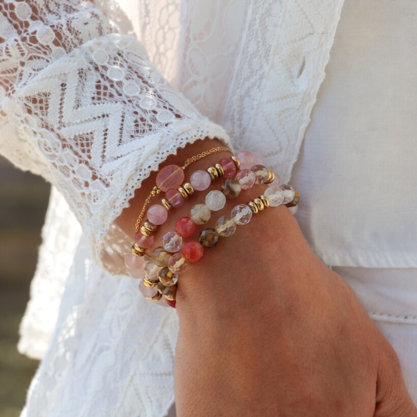 Le trio de bracelets Rosekafé en pierres naturelles Harmony