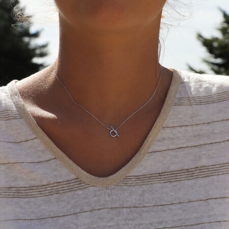 Le collier argent Noë