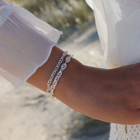 Le bracelet argent Canyon Erine