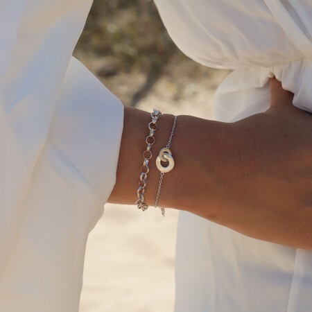 Le bracelet argent Cassia