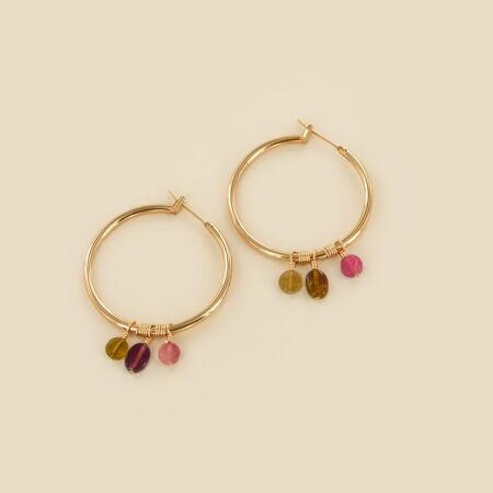 Les boucles d’oreilles Ferdine