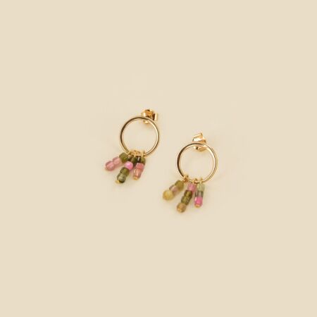 Les boucles d’oreilles Flavie