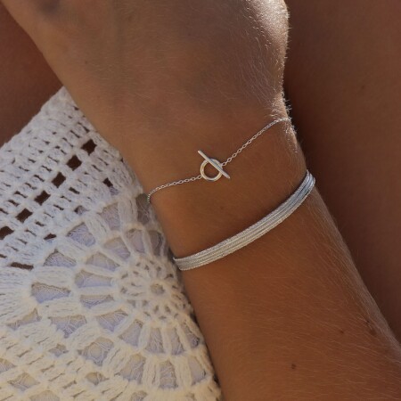 Le bracelet argent Noë