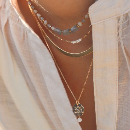 Le collier en pierres naturelles Thalia