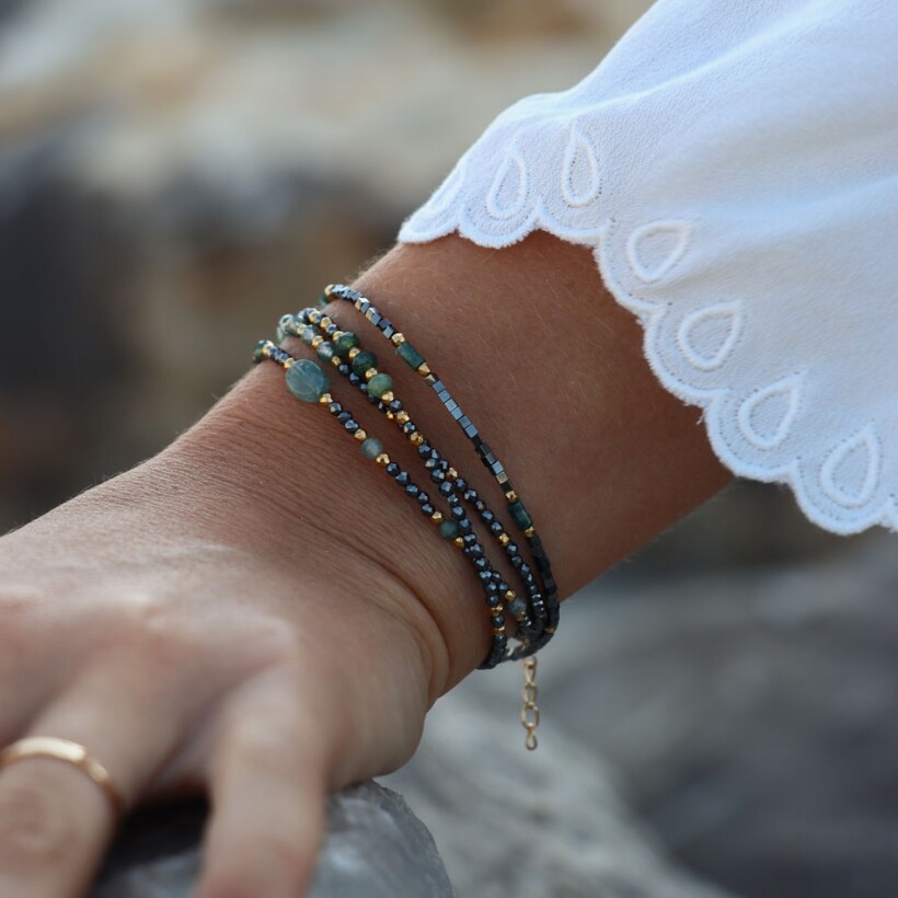 Le bracelet en pierres naturelles Tuna simple