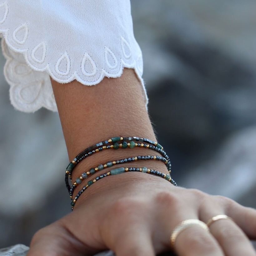 Le bracelet en pierres naturelles Tuna simple