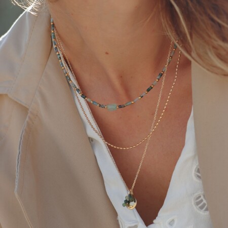 Le collier en pierres naturelles Thelia