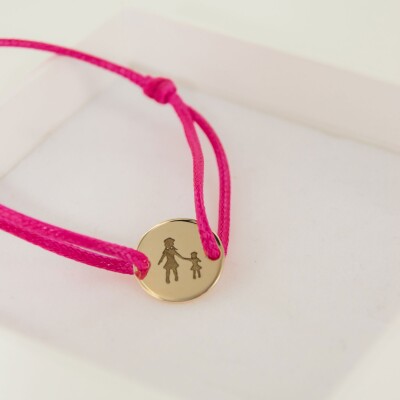 Le bracelet cordon Maman