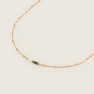 le collier fin plaqué or clarisse