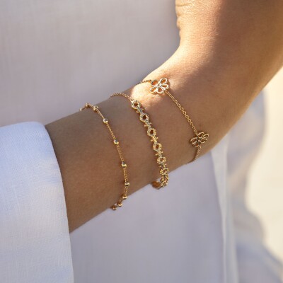 Le bracelet demi-jonc Nuria
