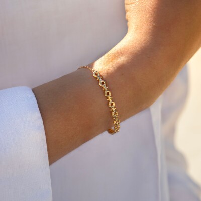 Le bracelet demi-jonc Nuria