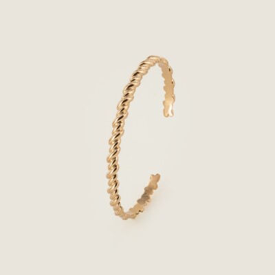 Le bracelet jonc plaqué or Isis