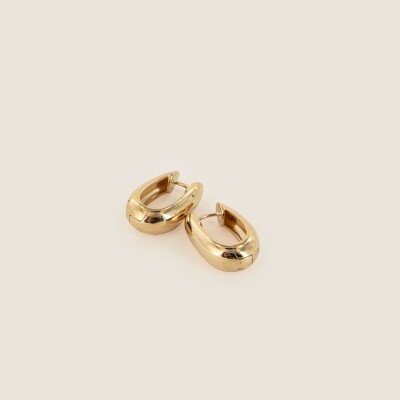Les boucles d’oreilles plaqué or sherazade