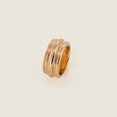La bague plaqué or Zoya