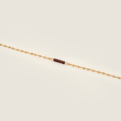 Le bracelet en pierres naturelles Ullia Grenat