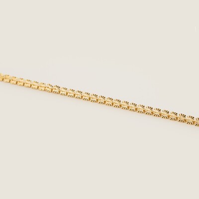 Le bracelet plaqué or Orphee