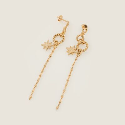 Les boucles d'oreilles plaquées or Idyle