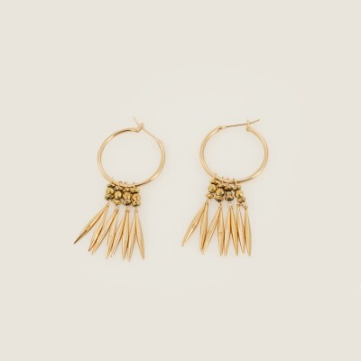 Les boucles d'oreilles Lizbeth