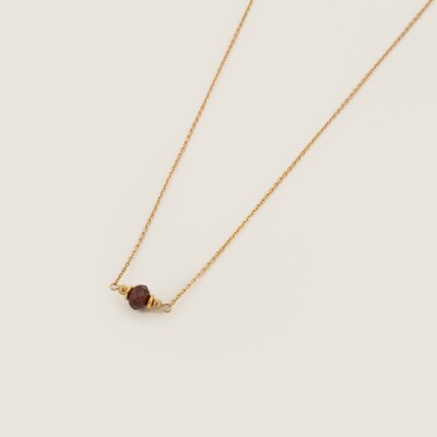 Le collier plaqué or Azade - 45cm
