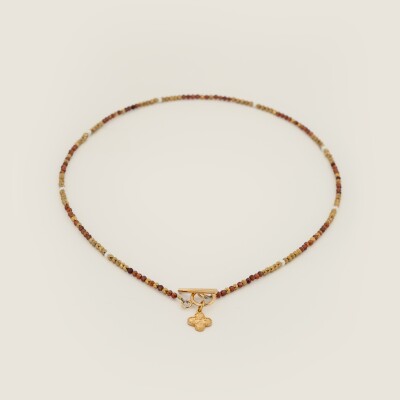 Le collier Nerea Grenat