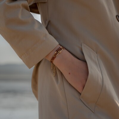 Le bracelet pierre naturelle Asli