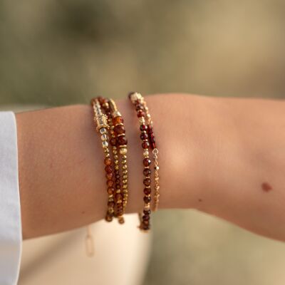 Le bracelet Thuna brune