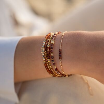 Le bracelet Thuna brune