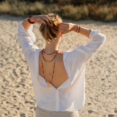 Le collier plaqué or Nouma