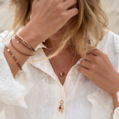 Le collier Sixtine brun