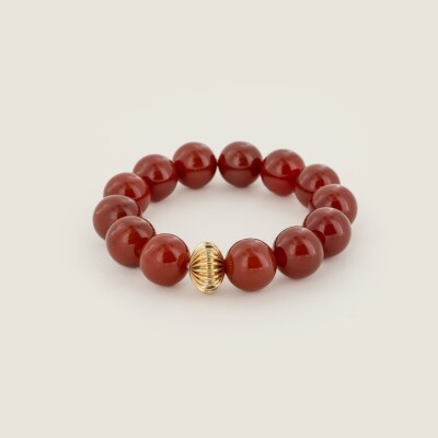 Le bracelet Ezia rouge