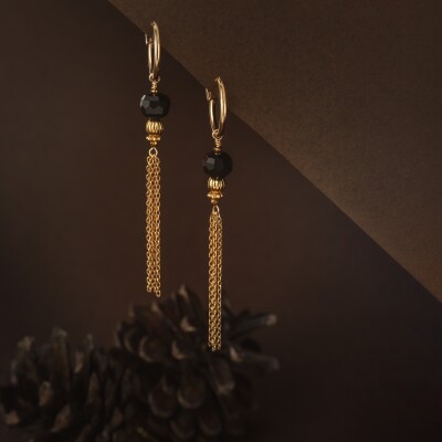 Les boucles d'oreilles Noelia