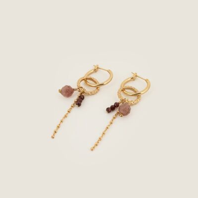 Les boucles d'oreilles longues Lilie