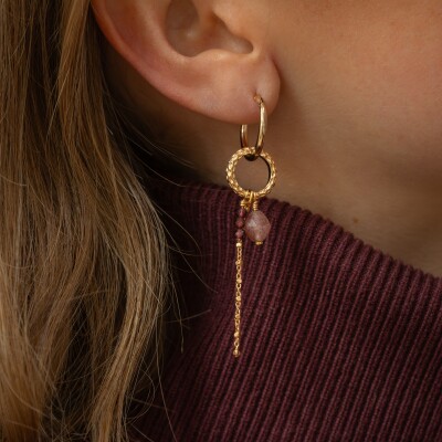 Les boucles d'oreilles longues Lilie