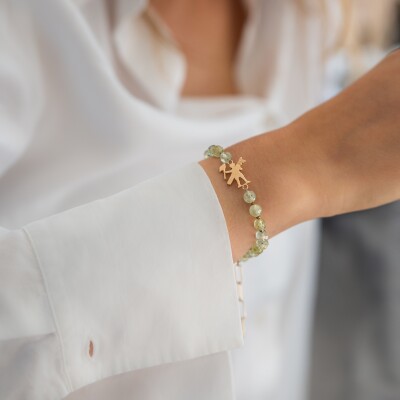 Le bracelet Touquettois en plaqué or Louise