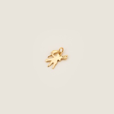 Le pendentif Caddy Touquet-Paris-Plage en plaqué or 18K