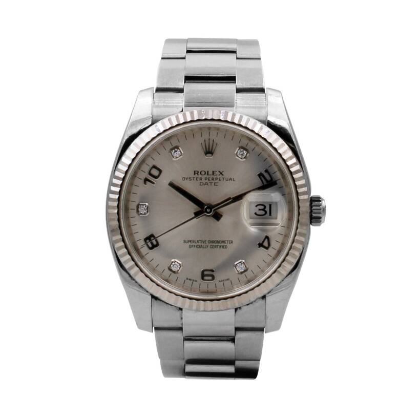 Rolex-Occasion Oyster Perpetual Date 34mm