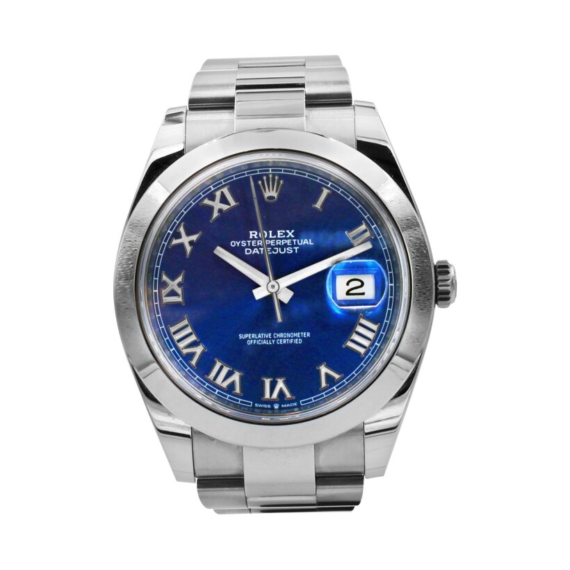 Rolex-occasion Datejust 41 Bleu Azurro
