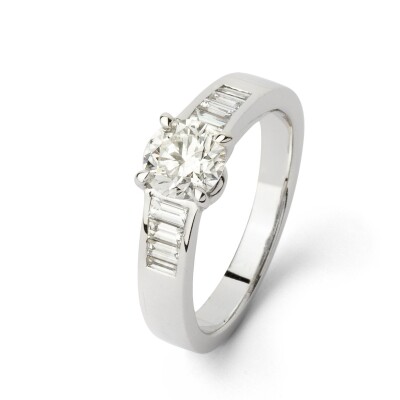 Solitaire diamant, Lombard Joaillier