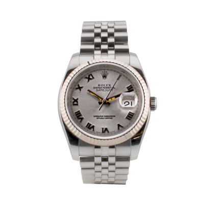Rolex-occasion Datejust 36mm Silver