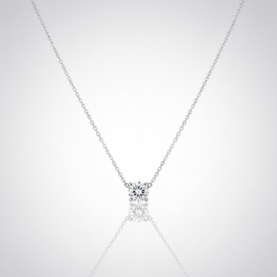 Collier Solitaire Diamant 0.50 cts