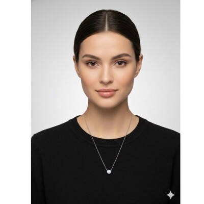 Collier Solitaire Diamant 0.50 cts