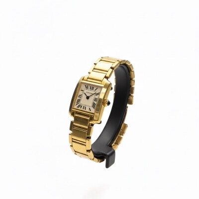 Cartier Tank Française Or Jaune